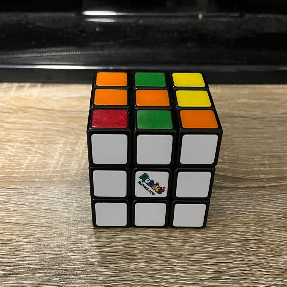 Unsolved RUBIKS CUBE.
